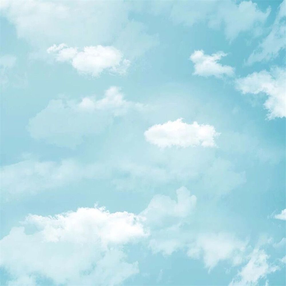 2018 Blue Sky White Clouds Children Kid Studio Background Baby