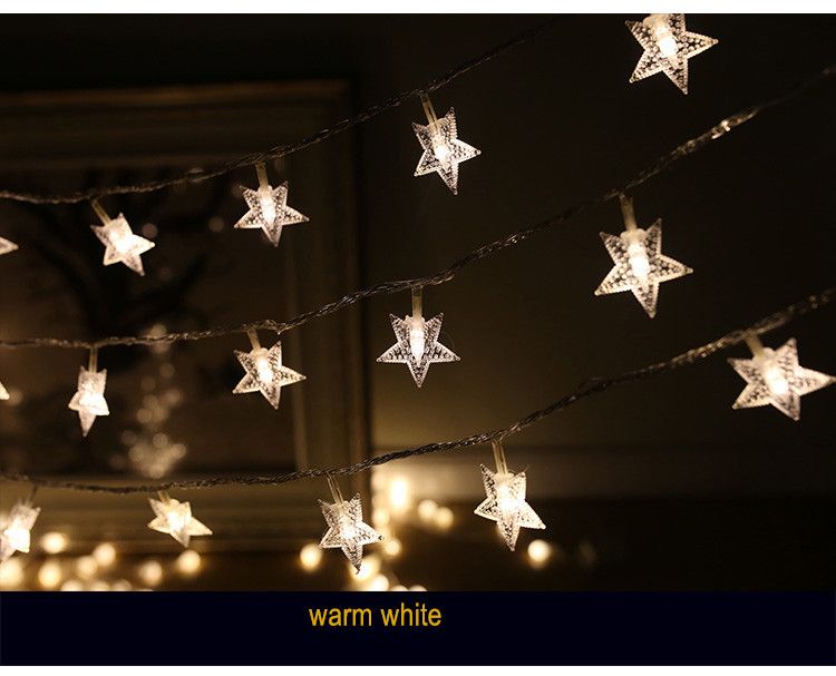 Compre 10m 100 Fairy Lights String Led Árvore De Natal Star Ver Imagem Maior