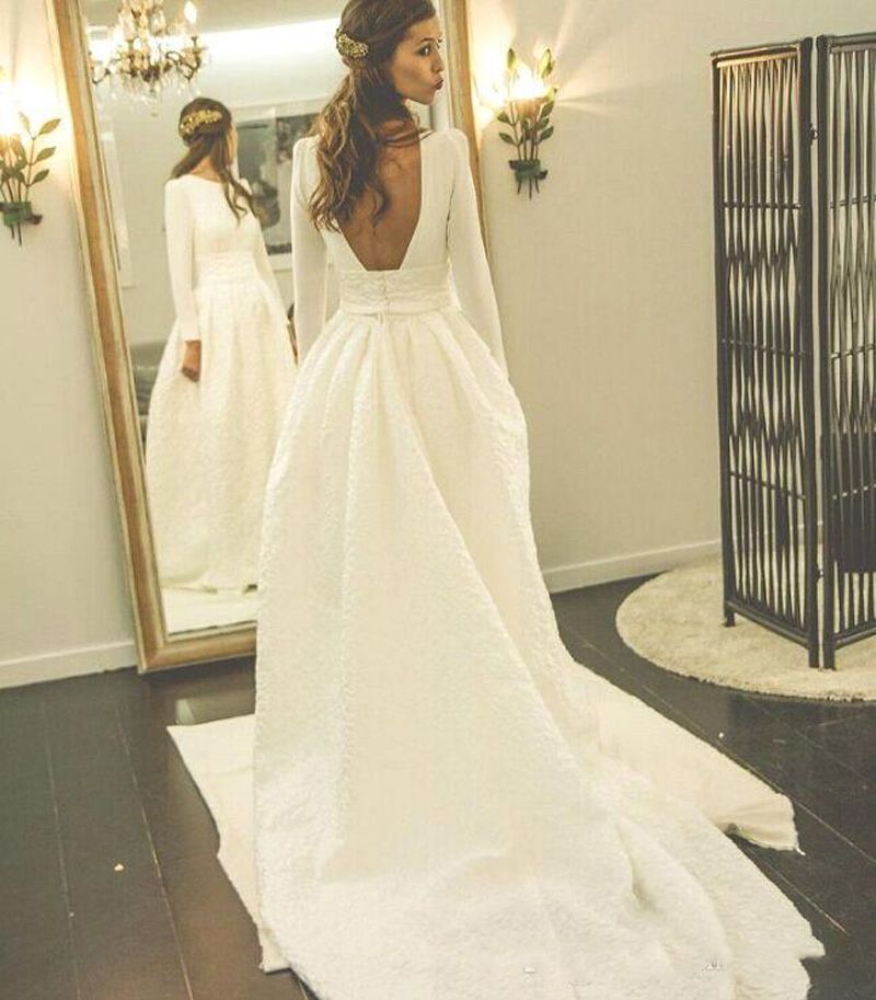 Simple White Wedding Hawaiian Dress