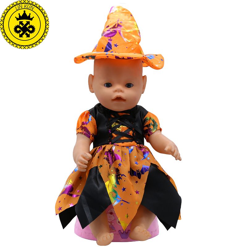 baby born doll clothes cute halloween witch dress fit 43cm zapf baby born 16 18 inch doll accessories children birthday gifts t1 baby doll and accessories - Cute Halloween Accessories baby born doll clothes cute halloween witch dress fit 43cm zapf baby born 16 18 inch doll accessories children birthday gifts t1 baby doll and accessories - Cute Halloween Accessories