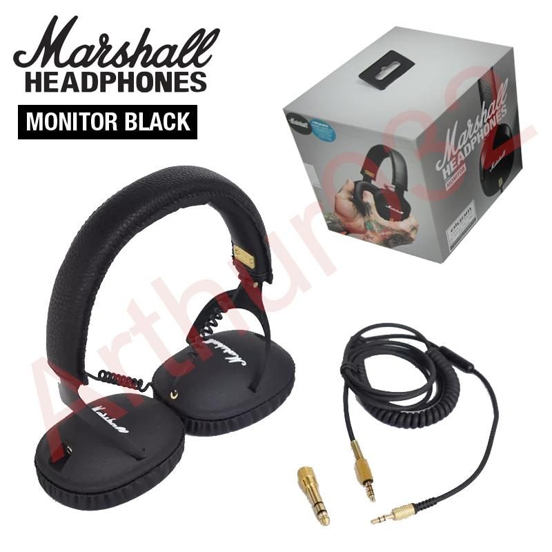 marshall monitor foldable headphones