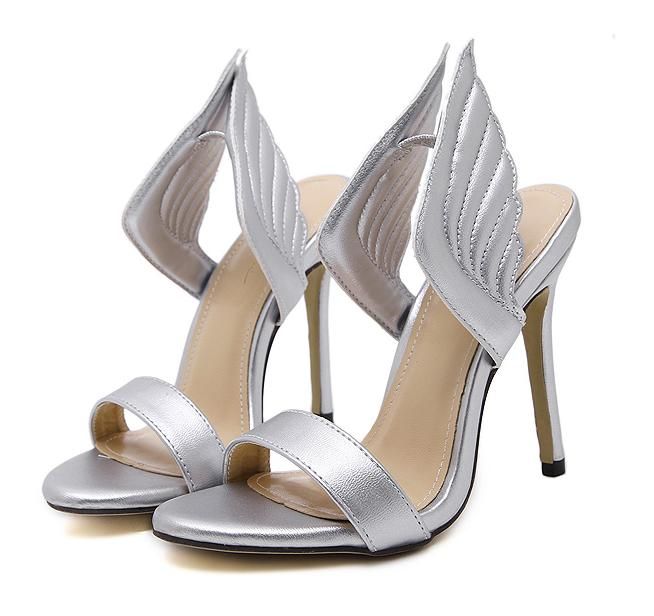 silver wing heels