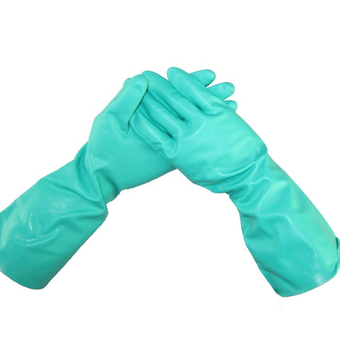 2019 Green Chemical Gloves Oil Resistant Lengthen Industrial Gloves For Farmers Pesticide