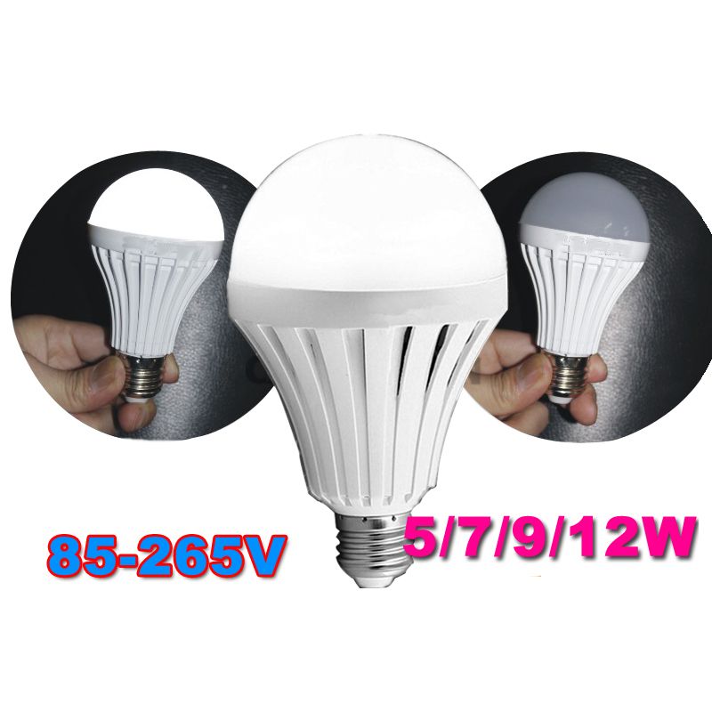 e27 led smart rechargeable bulbs e27 emergency light bulb lamp home