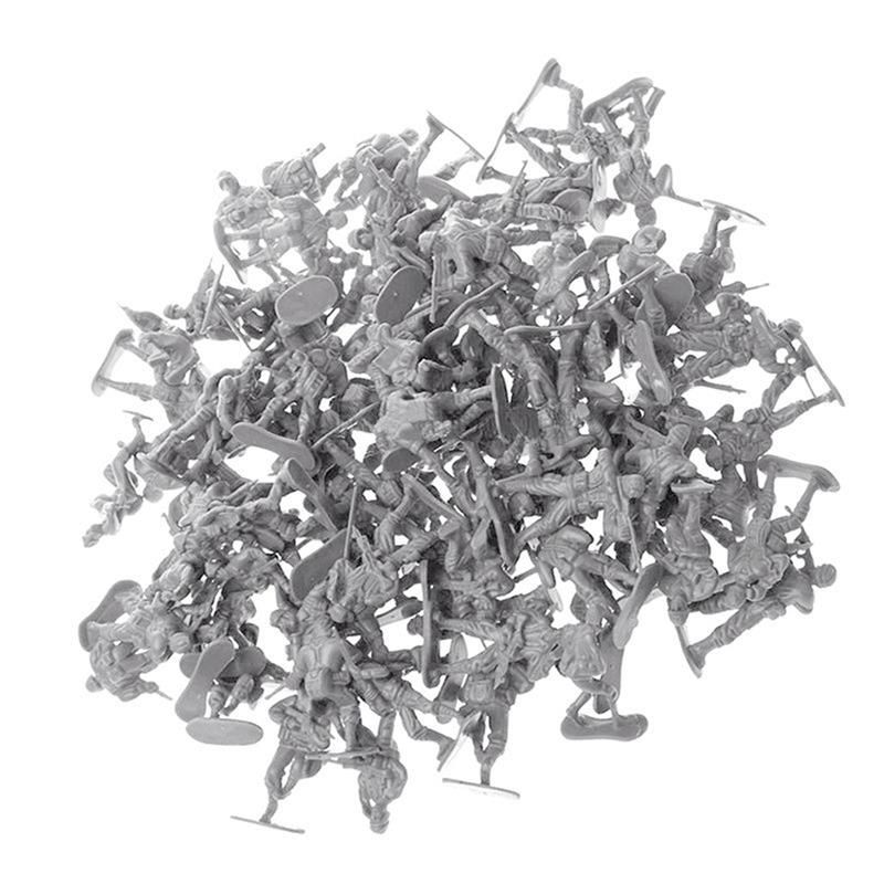 100pcs Paquet Militaire Plastique Jouet Soldats Armée Hommes Figures 12 Poses 100pcs Paquet Militaire Plastique Jouet Soldats Armée Hommes Figures 12 Poses