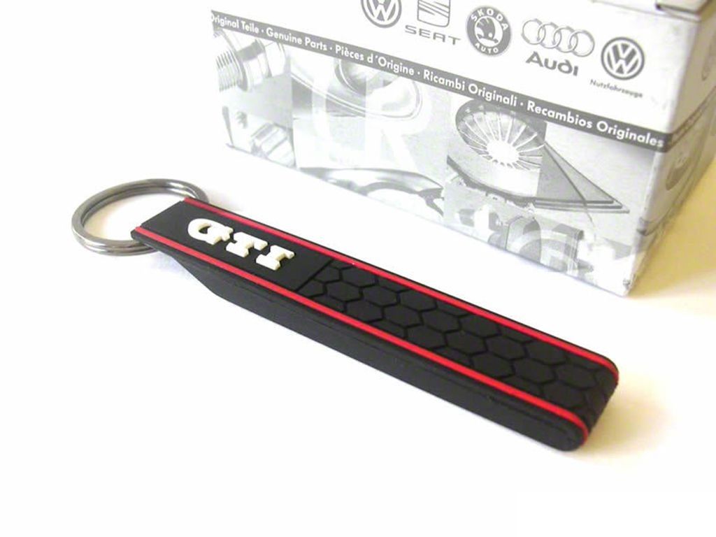 Golf 6 Genuine GTI Red Key Chain Keychain Key Ring Keyring