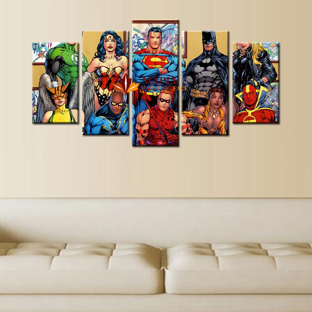 compre 5 peças canvas