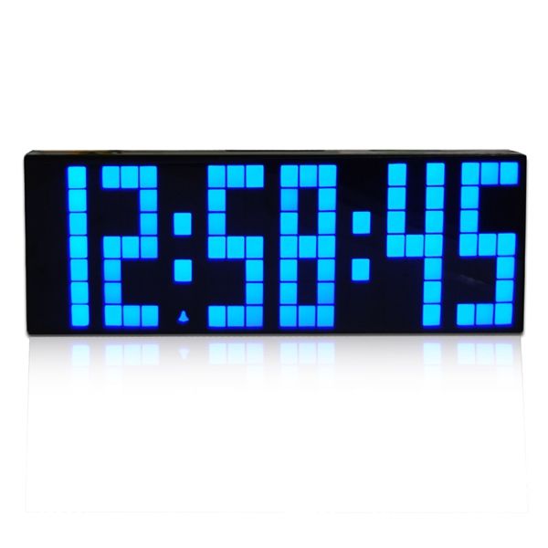 Digital Big Jumbo Led Countdown Temperature Calendar World Timer Digital Big Jumbo Led Countdown Temperature Calendar World Timer Desk Clock Table Alarm With