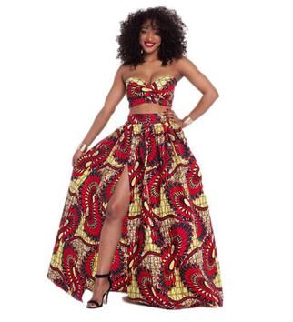 african dresses traditional piece dress clothing skirt crop dashiki clothes tops maxi ladies africaine sexy skirts robe pieces riche bazin
