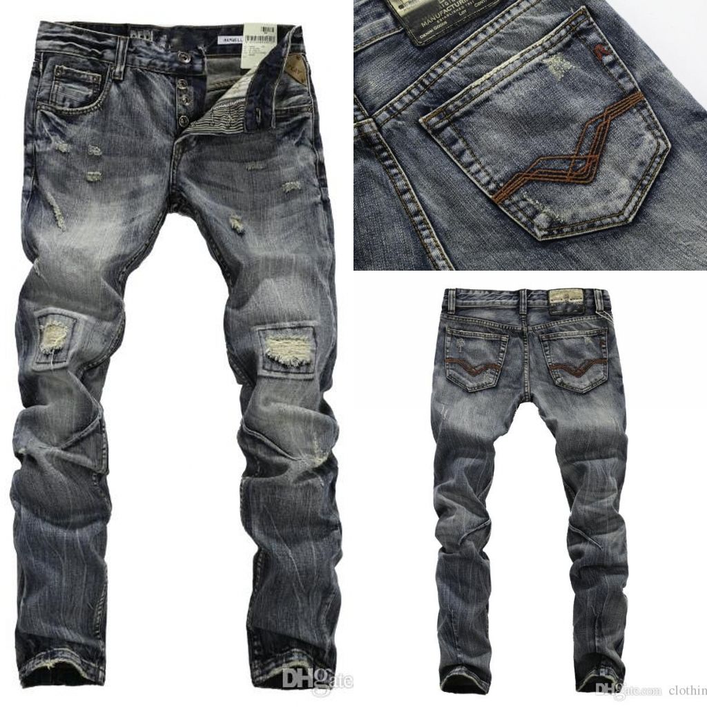 Hot Sell 2015 New Men Straight Designer Men Jeans Jeans Trousers of ...