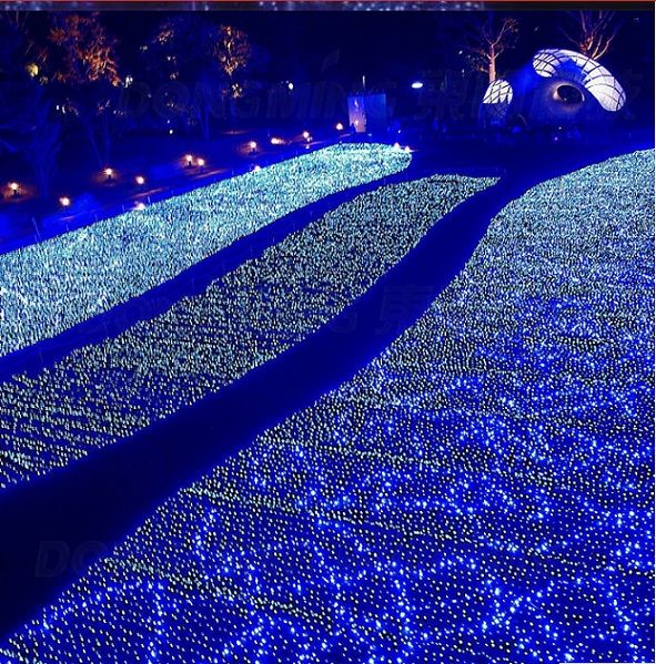 4x6m 672leds Led Net Lights White Blue Rgb Outdoor Decoration 4x6m 672leds Led Net Lights White Blue Rgb Outdoor Decoration Light Garden Tree Ac220v Or Ac110v String Patio