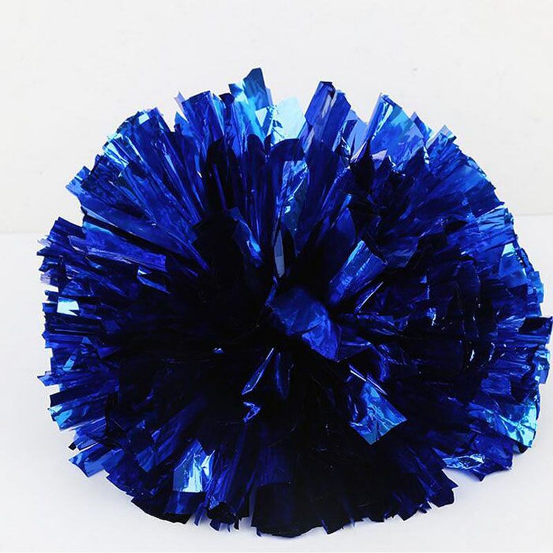 Pom Poms Cheerleading 50g Cheering Pompom Metallic Handle Flower Ball Show Party Festival Decoration Za4900 From Perfumeliang 1 64 Dhgate Com