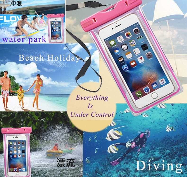poche Samsung Pochette /étanche 5-4s 5c 4 imperm/éable Blackberry Apple iPhone 5s Bleu bourse pour t/él/éphones portables