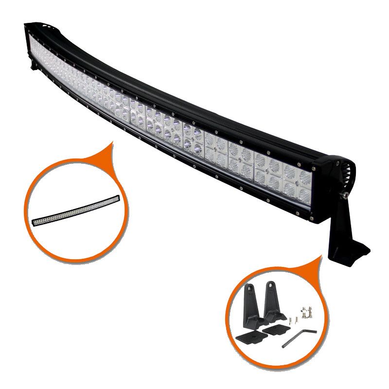 32 180w Led Work Light Bar Curved Spot Flood Combo Beam Driving Lamp 32 180w Led Work Light Bar Curved Spot Flood Combo Beam Driving Lamp For Offroad Vehicles Truck Ford 4x4 4wd Camper Trailer Suv Utv 12v 24v Outdoor Portable
