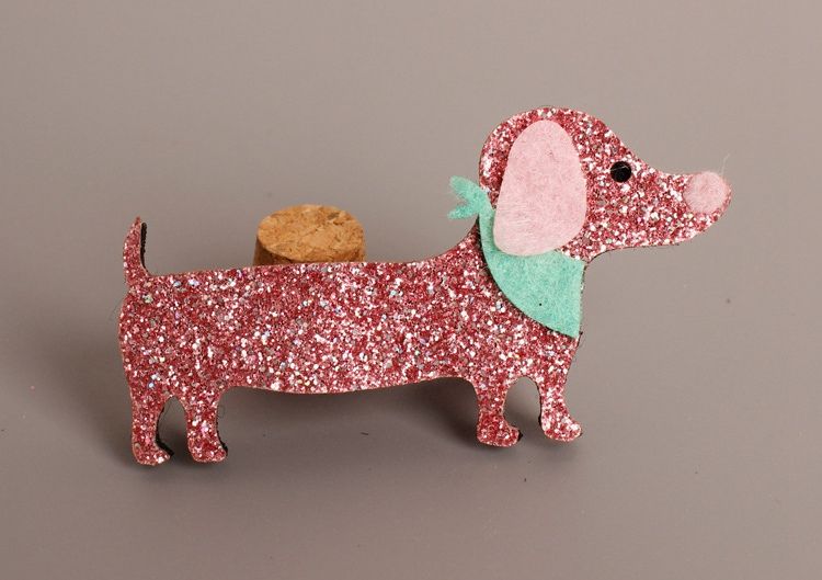 Hund Haarspange f/ür Kleinkinder freie Farbwahl