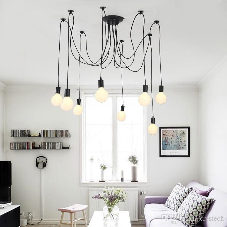 Ceiling Pendant Led Light Chandelier Lighting Holder Ceiling Pendant Led Light Chandelier Lighting Holder Group Edison Diy Lamps Lanterns Accessories Messenger Wire Coloured Glass