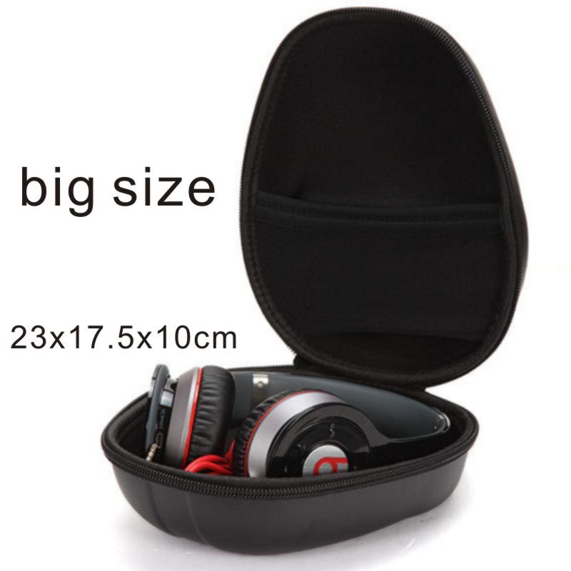 2019 Big Size Headset Storage Bag Zipper Bag Earphone Box Portable