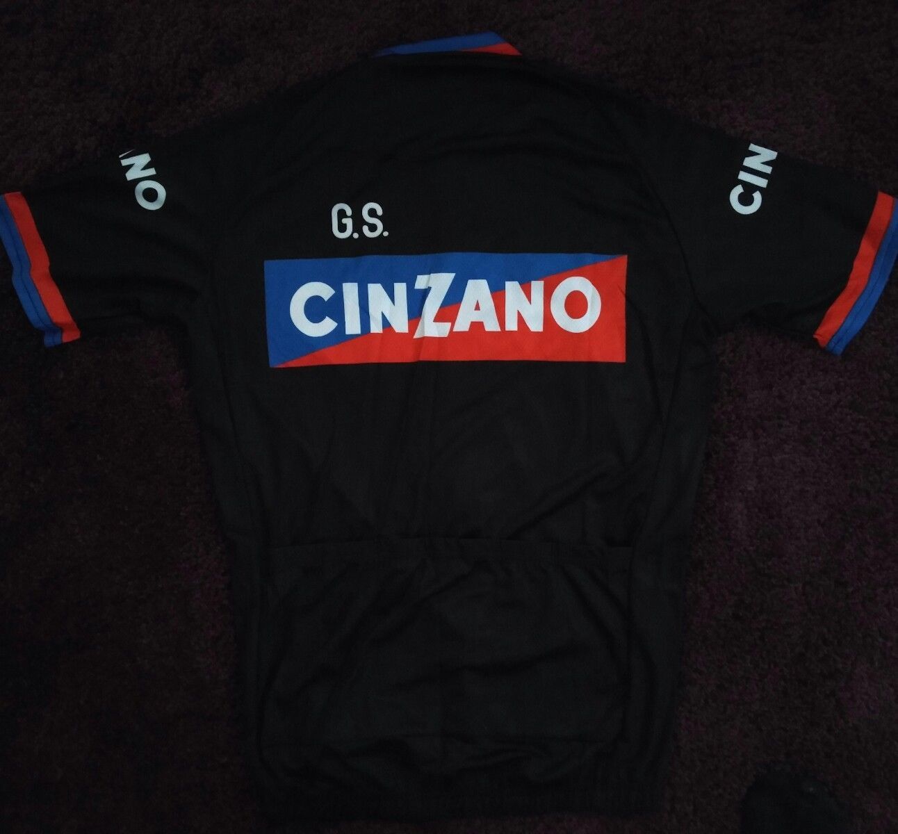 cinzano bike jersey