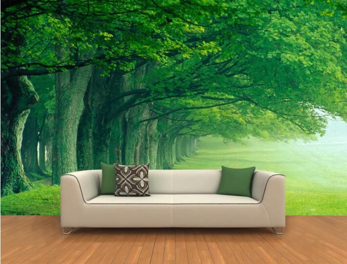 wholesale 3d wallpaper custom mural non woven wall stickers 3d deep