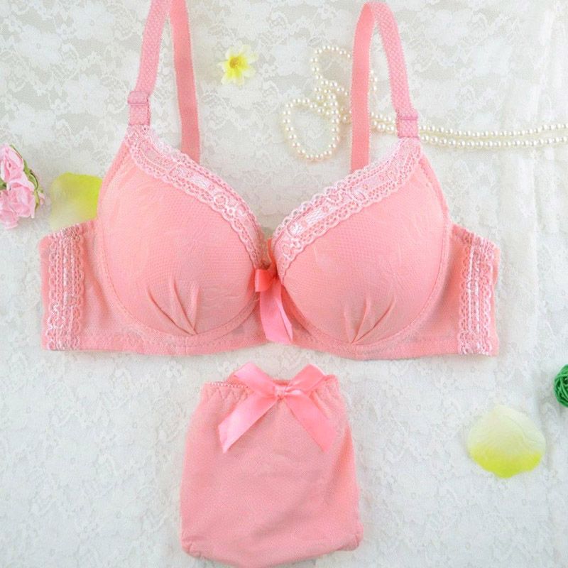 2019 Fresh Girls Cute Bras Sets Sexy Lingerie Adjustable Lace