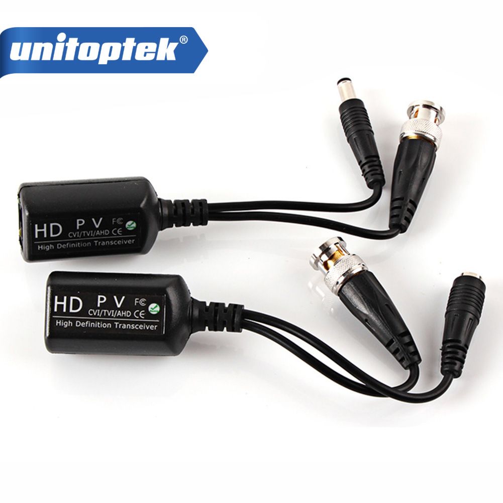 2019 New High Definition HD Transceiver Work For AHD/HDTVI/HDCVI Camera Max To 700m, Video Balun