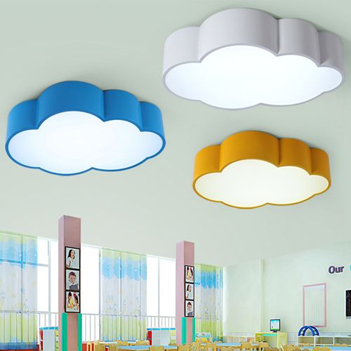 2019 led cloud kids room lighting children ceiling lamp baby ceiling