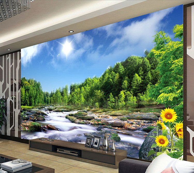 3d Mural Tv Background Wallpaper Natural Landscape 3d Mural Tv Background Wallpaper Natural Landscape Chinese Seamless Wall Cloth Living Room Sofa It Hd Wallpapers