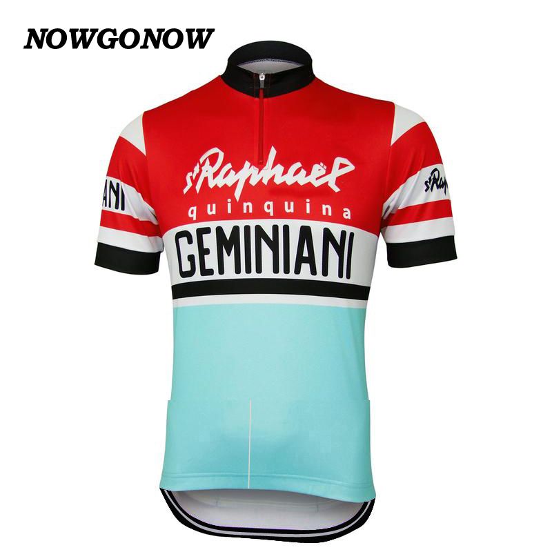 men summer 2017 cycling jersey retro old