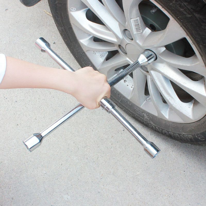 2021 Car Cross Lug Tire Repair Wrench Socket Kit For Automobile