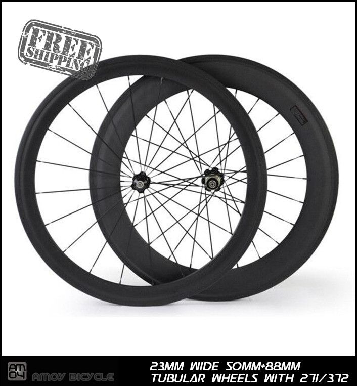 Only front road wheel 80mm carbon fiber racing wheel 700C,alloy brake wholesale