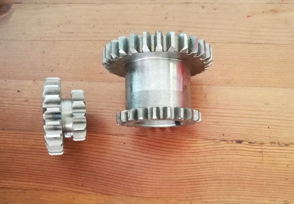 2020 / Set Teeth T29xT21 T20xT12 Dual Dears Metal Lathe Gears For Sale