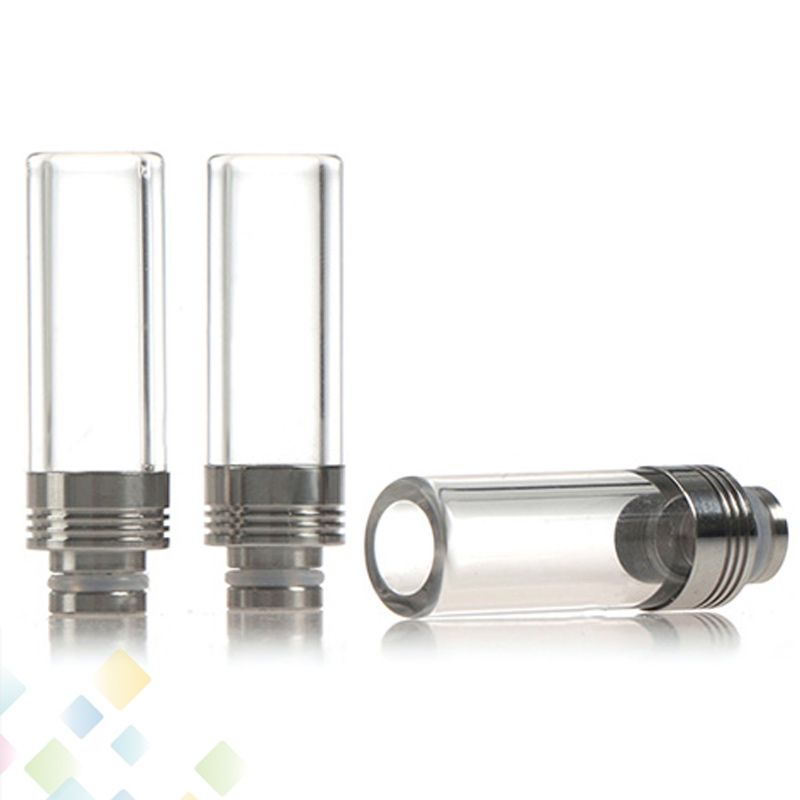 Fashion Style 510 Long Glass Drip Tips EGO 510 Atomizer Drip Tip E