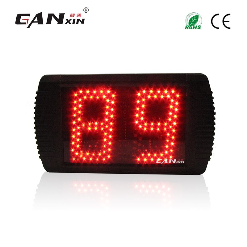 Ganxin 5 Inch 2 Led Digital Counter Large Semi Outdoor Red Color Ganxin 5 Inch 2 Led Digital Counter Large Semi Outdoor Red Color Electronic Waterproof Ion Line Childrens Wall Clock