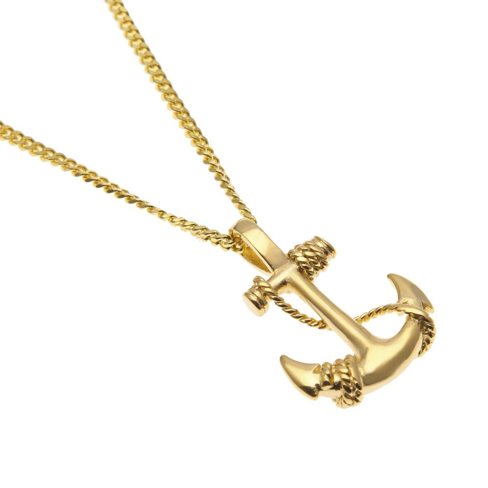 Rope Gold chain with cross for men Rope Gold chain with cross for men