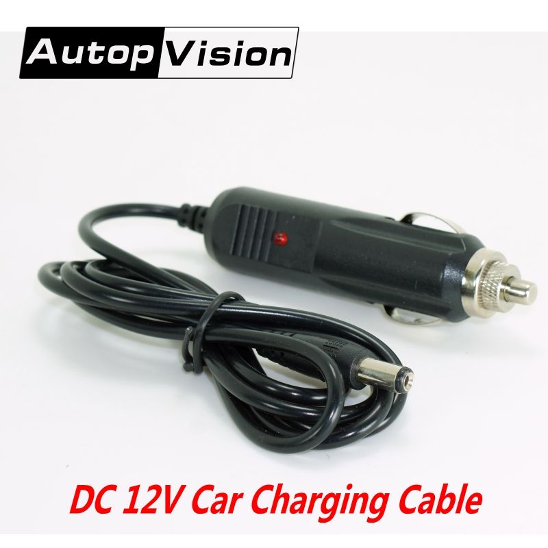 2021 New DC 12V Car Charger Charging Cable Line 5.5mm Car Charger DC