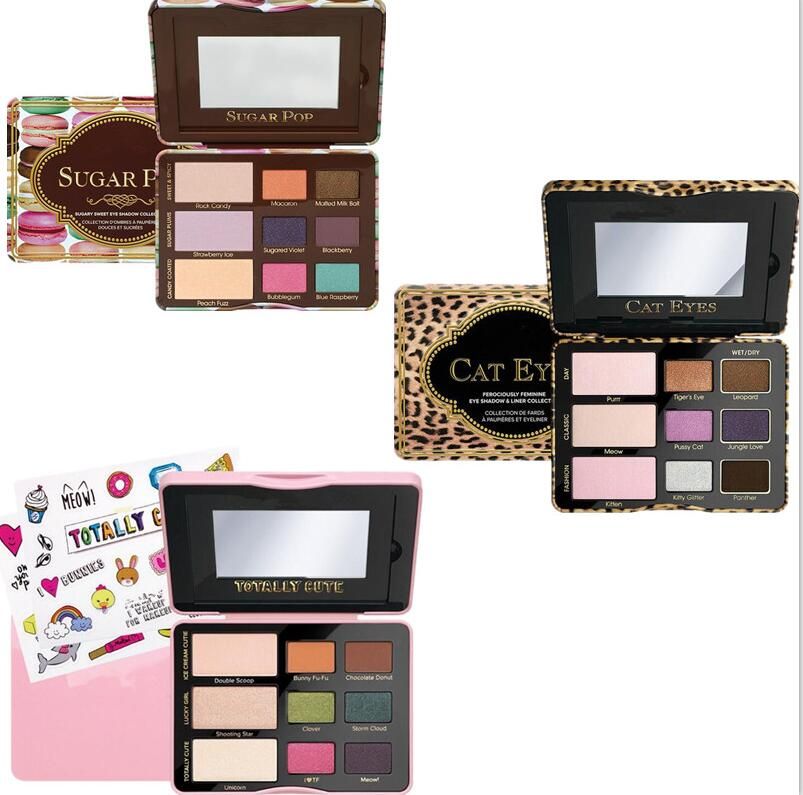 Eye Shadow Original Eyeshadow Diy Makeup Tools Children Lovely Beauty Plastic Makeup Comestics Kit Eye Shadow