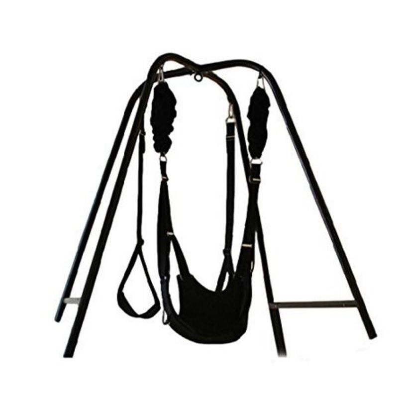 Toughage Swing Set Luxury Love Hanging Chair With Wrist Toughage Swing Set Luxury Love Hanging Chair With Wrist Restraints Clamp Belt For Yoga Toys Comfortable Sofas Double Chaise