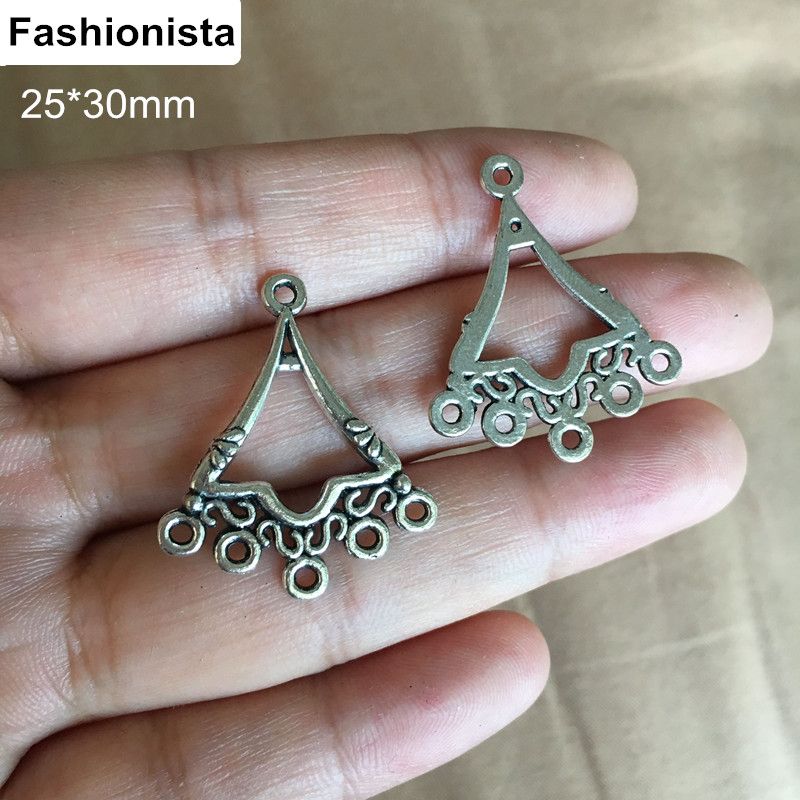 2018 Bali Chandelier Connectors Antique Silver Earring Findings 2018 Bali Chandelier Connectors Antique Silver Earring Findings Multiple Rings Jewelry Supplies From Fashionista2018style
