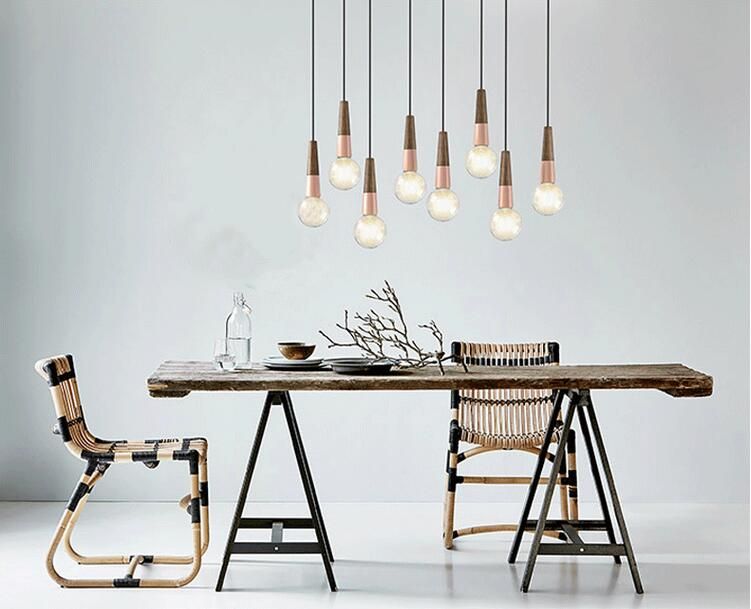 Acquista Mini Modren Led Lampada A Sospensione Camera Da Letto Moda Glass Ball Hanging Light Lampade A Sospensione In Legno Semplice Lamparas Luminair Lighting A 77 56 Dal Zhangritao123 Dhgate Com