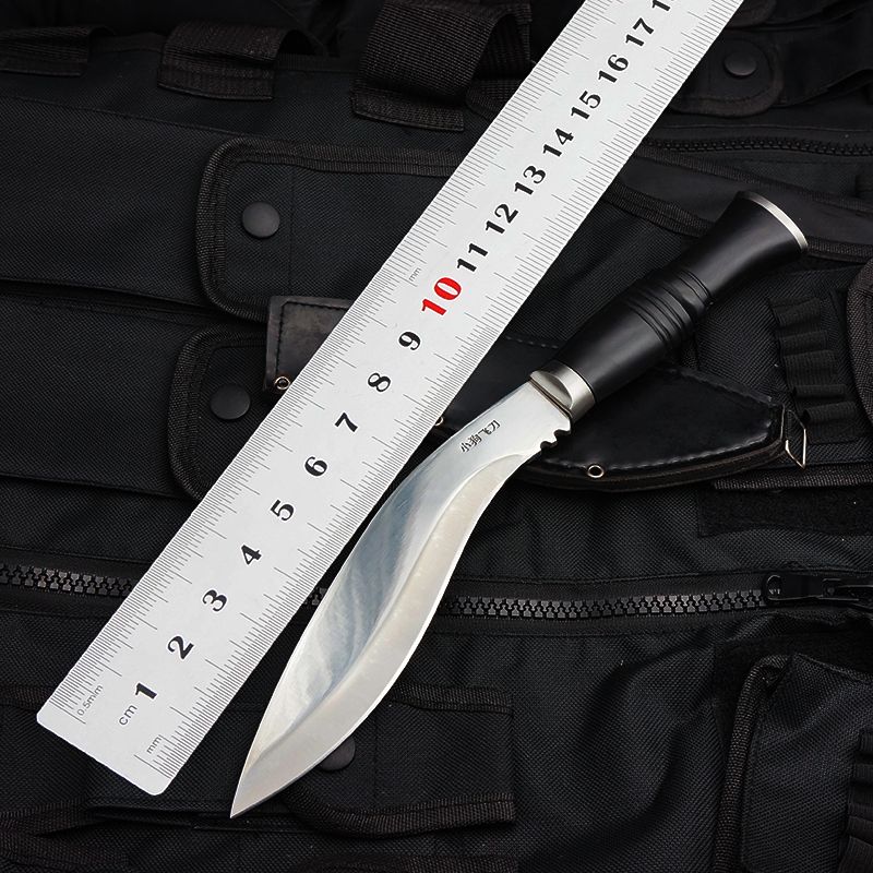 2019 Dog Leg Tactical Knife,5Cr13Mov Blade Hunting Fixed Blade Camping