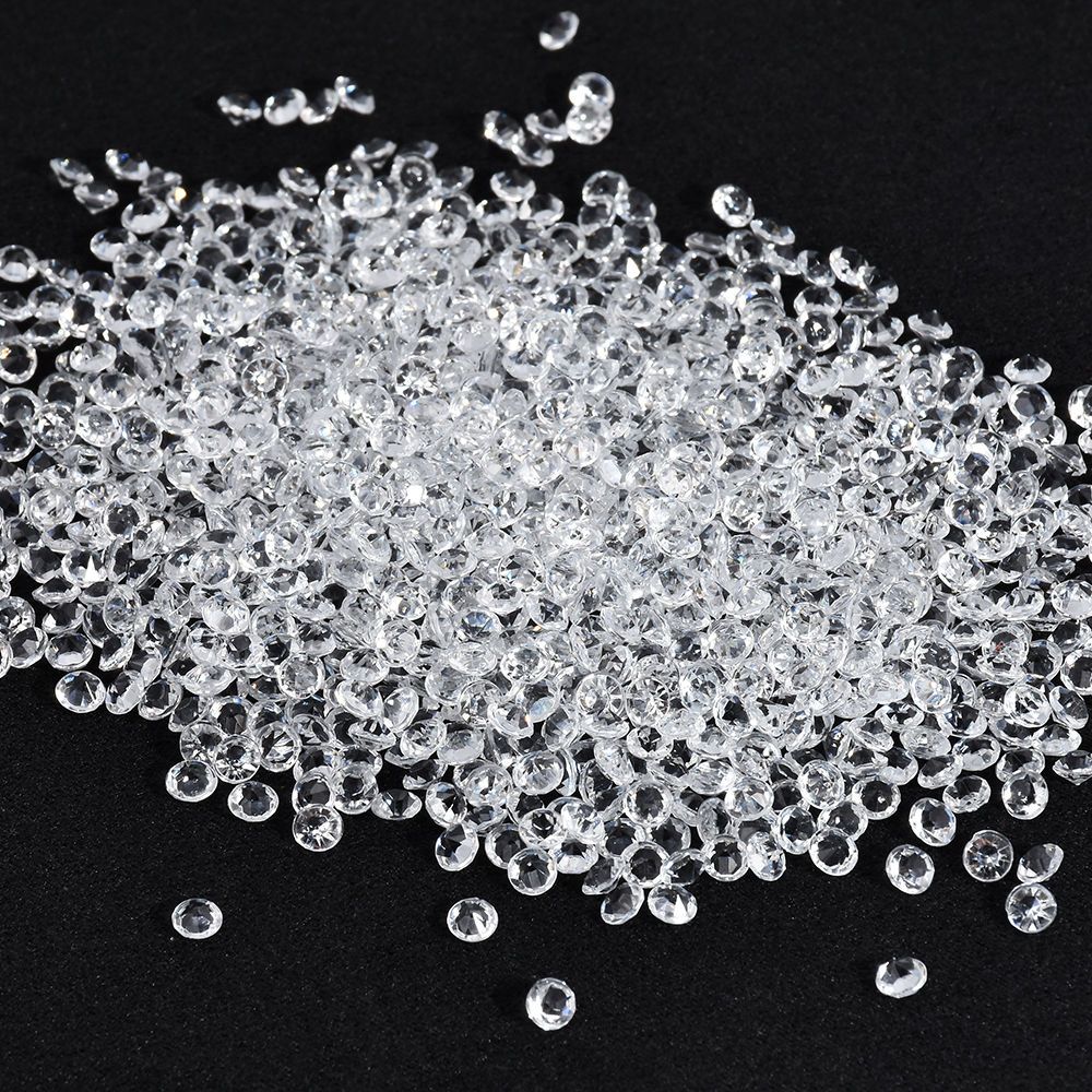 1000PCS Diamond Strand Acrylic Crystal Bead Curtain Wedding DIY Party Decor 
