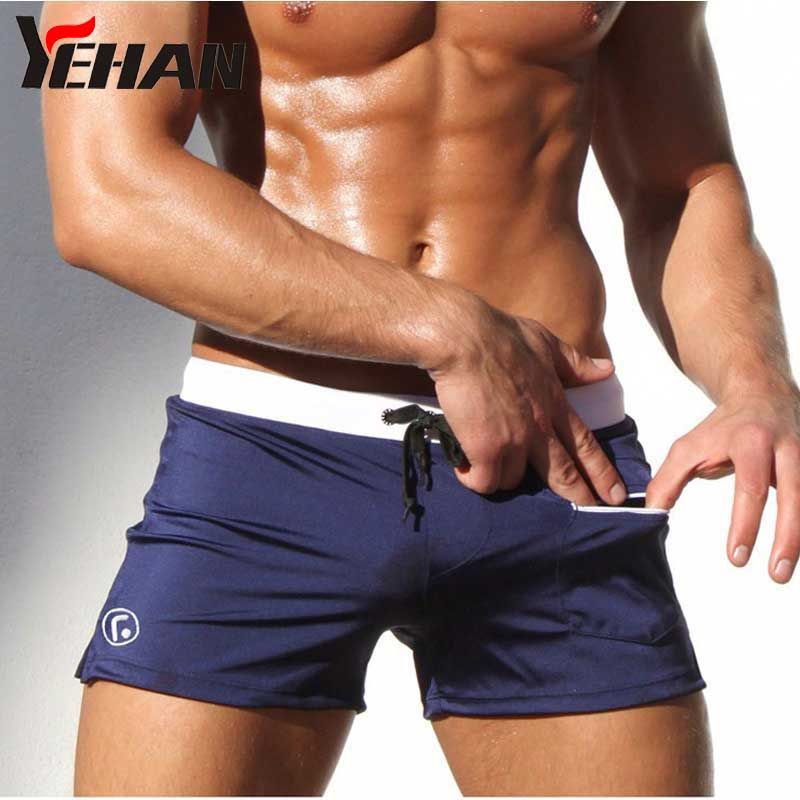 2018 wholesale mens clothes men swimwear trunks mens swim shorts swimming shorts plus size