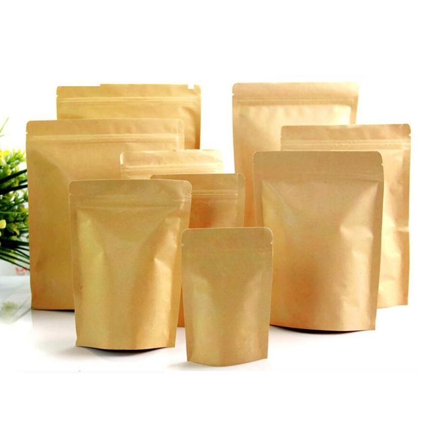 2020 Food Moisture Proof Bags, Kraft Paper With Aluminum Foil Lining
