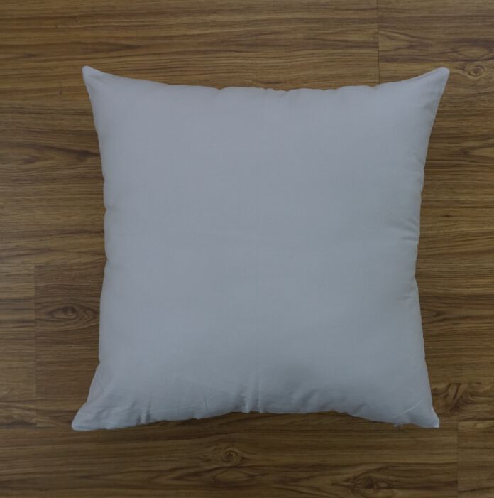 18x18 Inches Plain Dyed White Pillow Case Blank 8oz Cotton Canvas