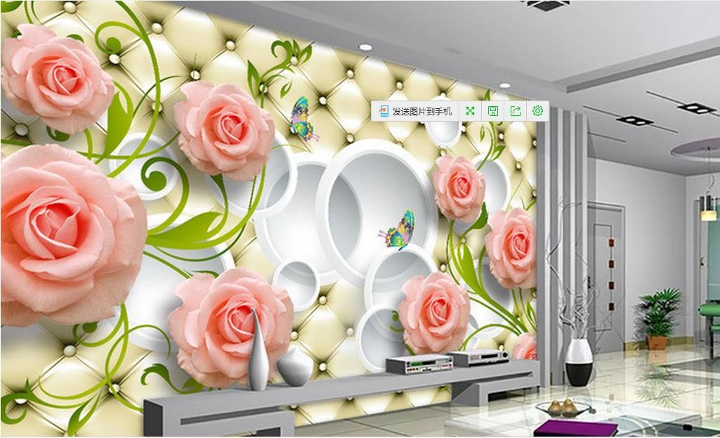 1 252以下でyeyueman より カスタム写真の高級3d立体視壁紙エレガントなバラのエレガントなソフトパック3d部屋の壁紙風景を卸売り Dhgate