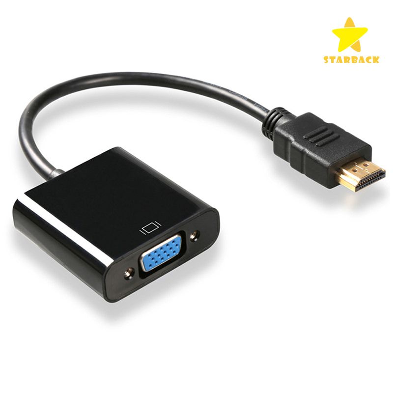 Compre Hdmi Para Adaptador Vga Com 35mm Jack Cabo De áudio Macho