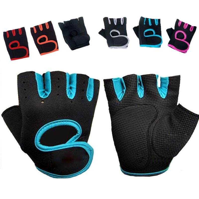 Cycling Weight Lifting Gloves Padded Training Fitness Gym Exercise Bodybuilding 