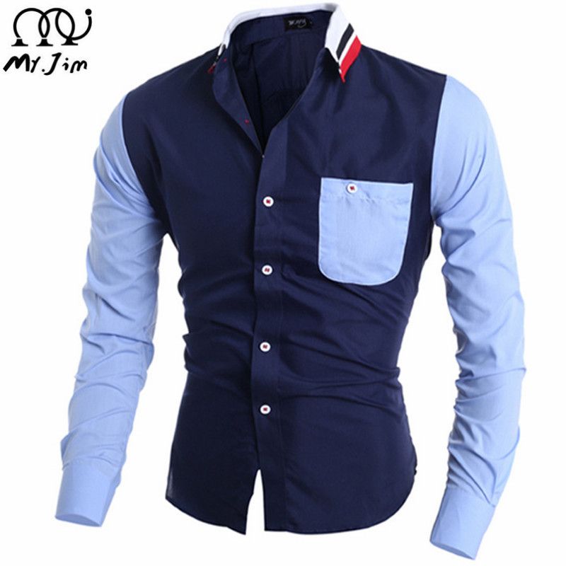 40 Wholesale MRJIM 40 New Arrival Man Shirt Pattern Design Long Classy Dress Shirt Patterns 40 Wholesale MRJIM 40 New Arrival Man Shirt Pattern Design Long Classy Dress Shirt Patterns
