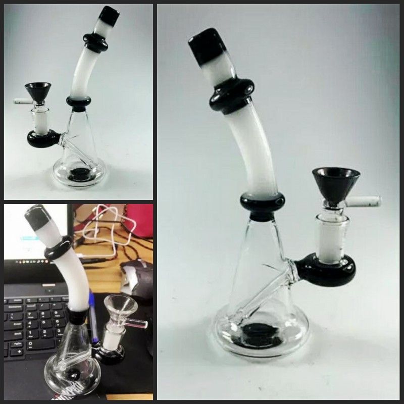2019 15 Cm Tall Mini Glass Bongs Joint Size 14.4mm Percolator Dab Rigs Oil Rig Glass Bongs Water