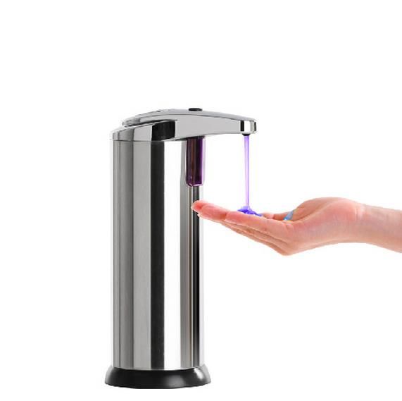 Best Automatic Touchless Soap Dispenser 280ml Fingerprint Resistant Best Automatic Touchless Soap Dispenser 280ml Fingerprint Resistant Liquid Infrared Ir Sensor For Bathroom Or Kitchen With Waterpr Under 7 9